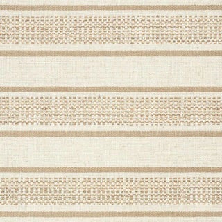 Sample - Schumacher Oxnard Fabric in Sand For Sale