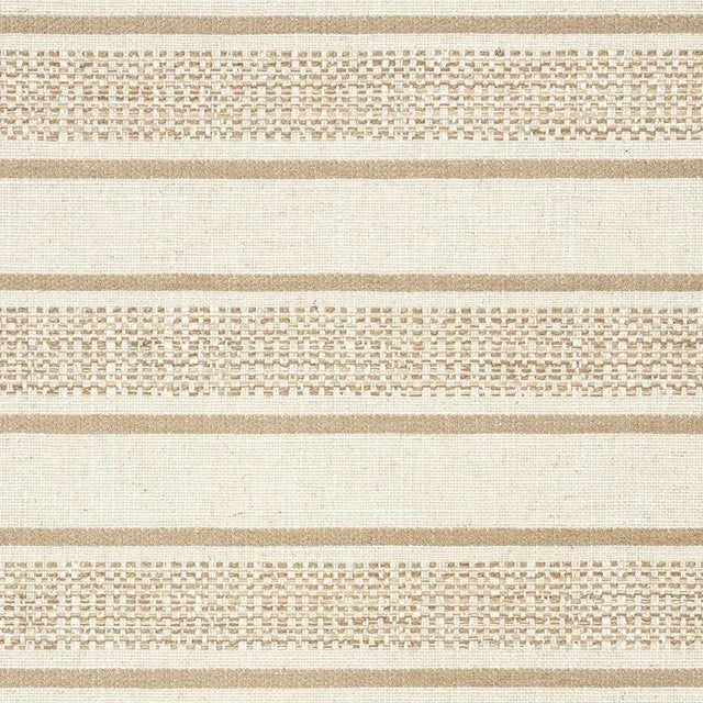 Sample - Schumacher Oxnard Fabric in Sand For Sale
