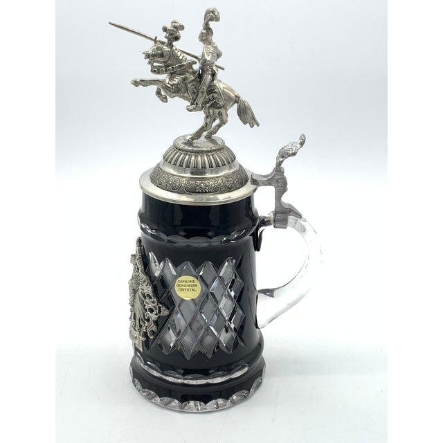 Early 20th Century Limited Edition King Werk Lord of Crystal Beer Stein For Sale - Image 9 of 9