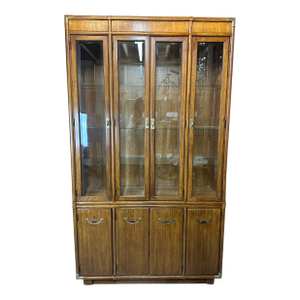 Drexel Campaign China Cabinet Accolade Collection