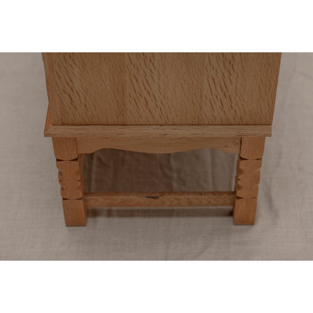 Vintage Oak Sideboard by Henning Kjærnulf, 1960s For Sale - Image 3 of 14