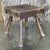 Rustic Vintage Boho Primitive Stool For Sale - Image 3 of 5