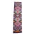 1970s Vintage Handmade Wool Cotton Purple Runner Rug For Sale