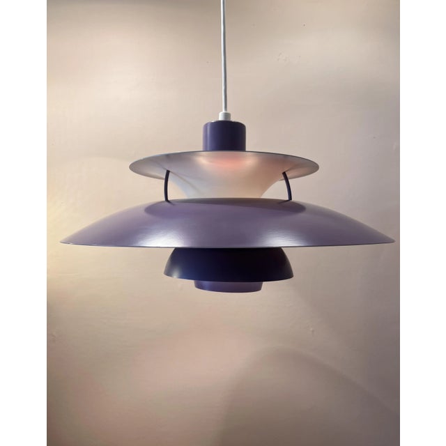 PH5 Suspension by Poul Henningsen for Louis Poulsen, 1990s, in Very Good conditions. Designed 1950 to 1959 This piece has...