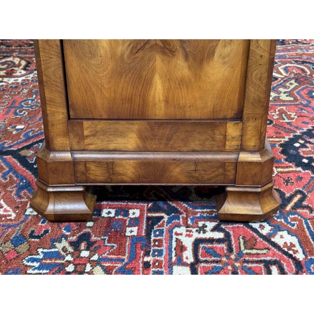 Louis Philippe Bedside Table in Cherry Wood, 1800s For Sale - Image 3 of 14