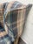 Vintage Wingback Plaid Upholstered Armchair For Sale - Image 9 of 11