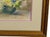Cream Antique Emily F. Mann Floral Still Life Watercolor - Triple Matted & Gilt Framed For Sale - Image 8 of 11