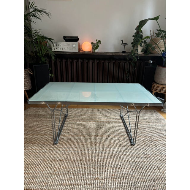 Moment Coffee Table in Tempered Glass by Niels Gammelgaard for Ikea, 1986 For Sale - Image 9 of 9