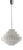 Brutalist Chandelier with 167 Frosted Glass Tubes by Doria-Leuchten, Germany, 1970s For Sale