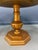 1950s Pair of Neoclassical Style Marble Top Pedestal Side Tables With Giltwood Bases For Sale - Image 9 of 11