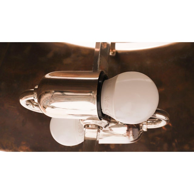 Vintage Victorian Silver Plate Rise and Fall Candelabra Table Lamp, 1920s For Sale - Image 13 of 15