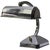 Art Deco French Brass Nickel Plates Banker Lamp For Sale - Image 3 of 7