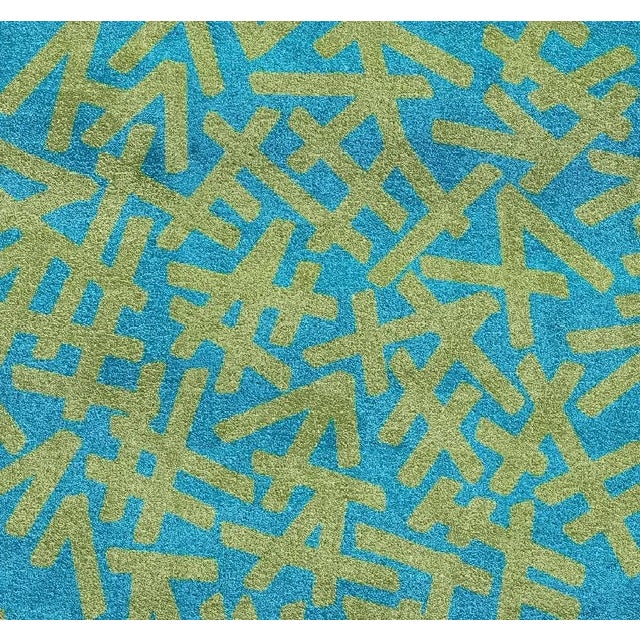 Contemporary Circular Rug III by Raul For Sale - Image 3 of 4