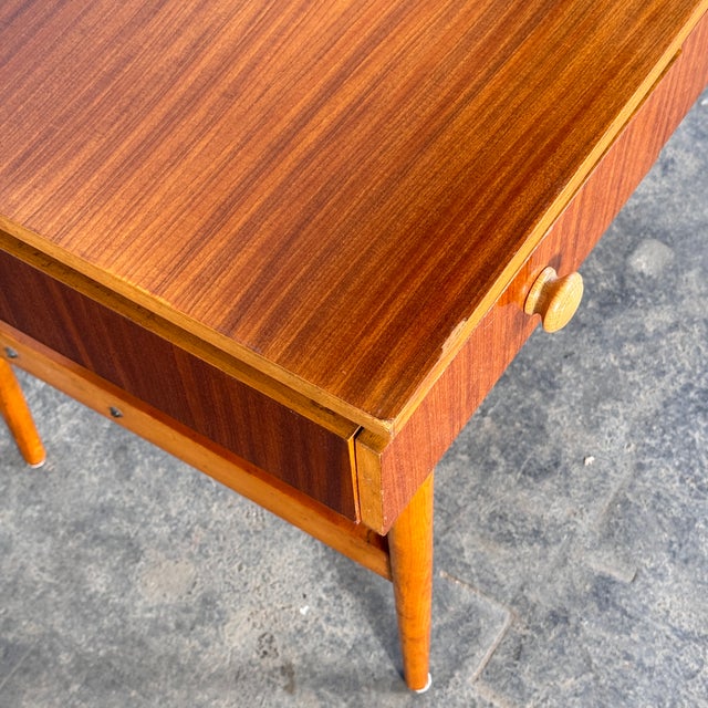 Wood Hungarian Writing Desk, 1970 For Sale - Image 7 of 10