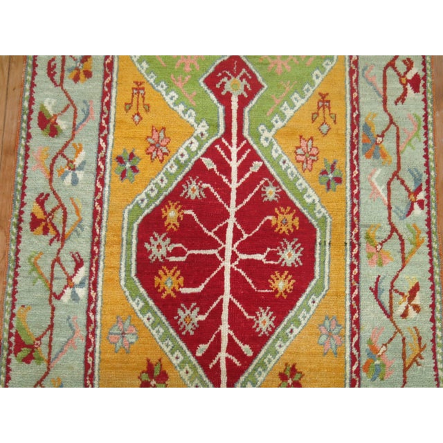Antique Turkish Ghiordes Rug For Sale In New York - Image 6 of 6