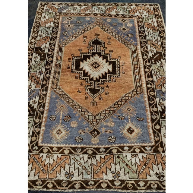 Turkish Vintage Rug 3'8" x 5'4" #16083 Explore a curated collection of hallway runners, wool rugs, and handmade...