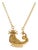 Shahmaran Queen of Snakes Gold Necklace For Sale