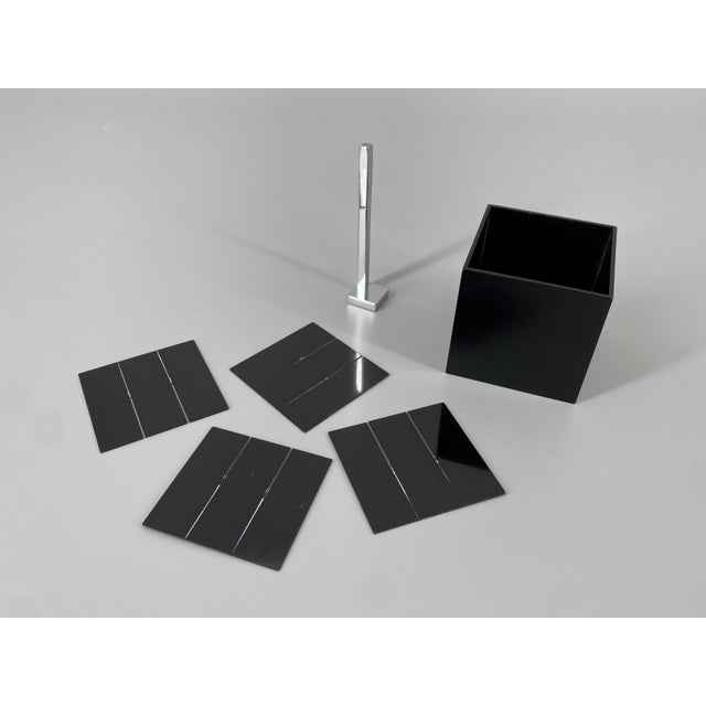 Postmodern Postmodern Cubical Ashtray with Snuffer, Germany, 1980s For Sale - Image 3 of 9