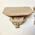 Mid-Century Hollywood Regency Classic Roman Faux Concrete Wall Brackets - A Pair For Sale - Image 10 of 12