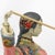 1990s Vintage Shiwan Wucai Chinese Porcelain Pottery Figurine Lady Holding Fish Signed For Sale - Image 5 of 11