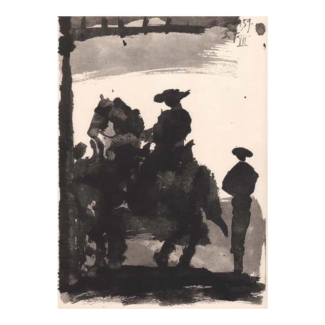 Pablo Picasso Toros Y Toreros 8 Dated 5/7/59 For Sale
