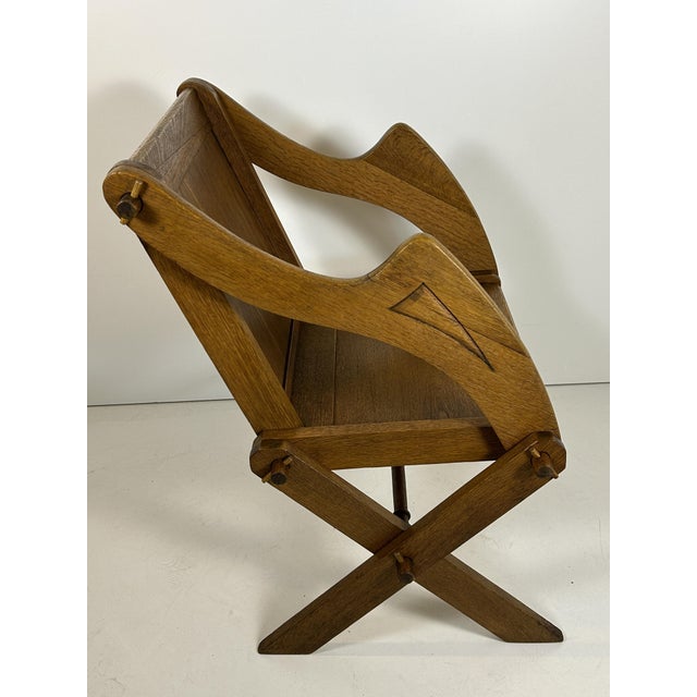 Glastonbury Art & Craft Armchair, England, 1890 For Sale - Image 10 of 10