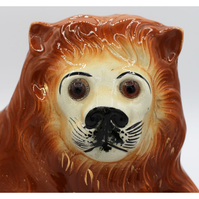 Last Quarter 19th Century Scottish Recumbent Lion Figure For Sale In Raleigh - Image 6 of 6