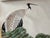 Beige Pine & Crane Chinoiserie Mural | 2-Panel Hand-Painted Wallpaper For Sale - Image 4 of 4