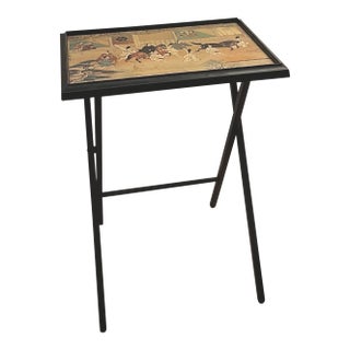 Vintage 1960’ Samurai Folding Table For Sale