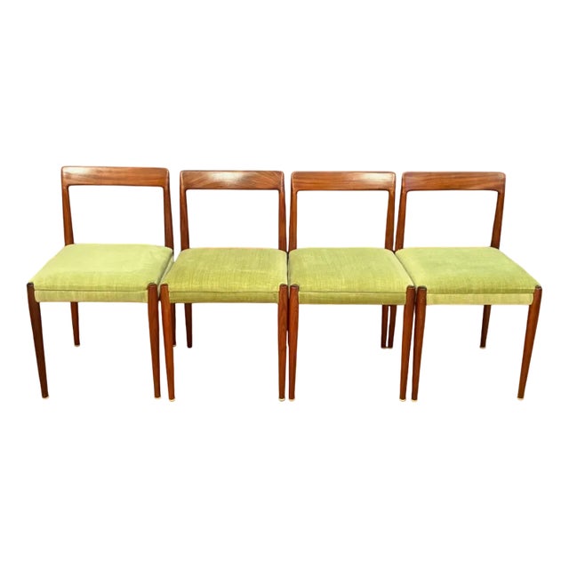 Chairs from Lübke, Germany, 1960s, Set of 4 For Sale