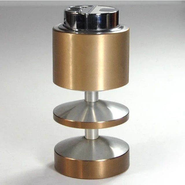 Postmodern Table Lighter from Sarome, Japan, 1970s., in Good conditions. Designed 1970 to 1979 This piece is attributed to...