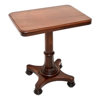 Antique William IV Occasional Side Table, 1830 For Sale