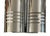 Mid 20th Century Four Italian Polished Chrome Cylindrical Wall Sconces For Sale In Los Angeles - Image 6 of 8