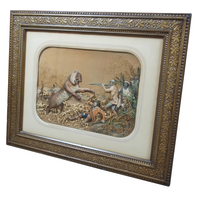 Antique mixed media enhanced engraving artwork attributed to Francois Grenier. François GRENIER b. 1793-1867. This work...