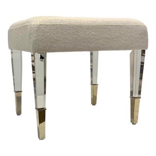 Caracole Modern Off-White Looking Good! Bench For Sale