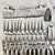 Metal 1970s Vintage Traditional Hollywood Regency Silver Plate Flatware - Set of 71 For Sale - Image 7 of 18
