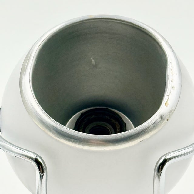 Italian Space Age Chrome Eyeball Desk Lamp from Targetti, 1970s For Sale - Image 10 of 18