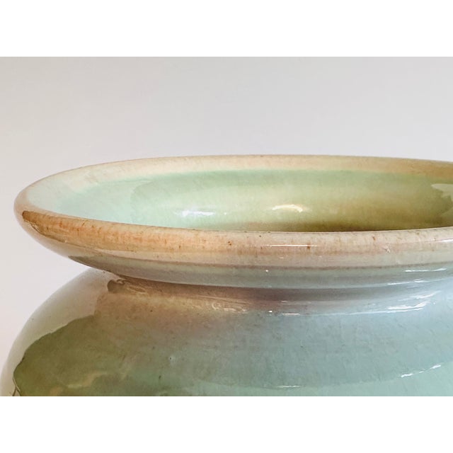 Elegant vase by Martha Katzer (1897-1946) for the Karlsruhe Majolica Manufactory, featuring a finely nuanced, translucent...