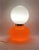 Space Age Red Murano Glass Table Lamp attributed to AV Mazzega, 1970s For Sale - Image 10 of 16