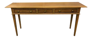 Century Fine Furniture Oak Console Table