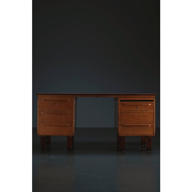 Pastoe Desk by Cees Braakman for Pastoe, 1950s For Sale - Image 4 of 16