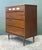 Mid-Century Modern Vintage MCM Bassett Interchangeable Diamond Tall Chest of Drawers For Sale - Image 3 of 12