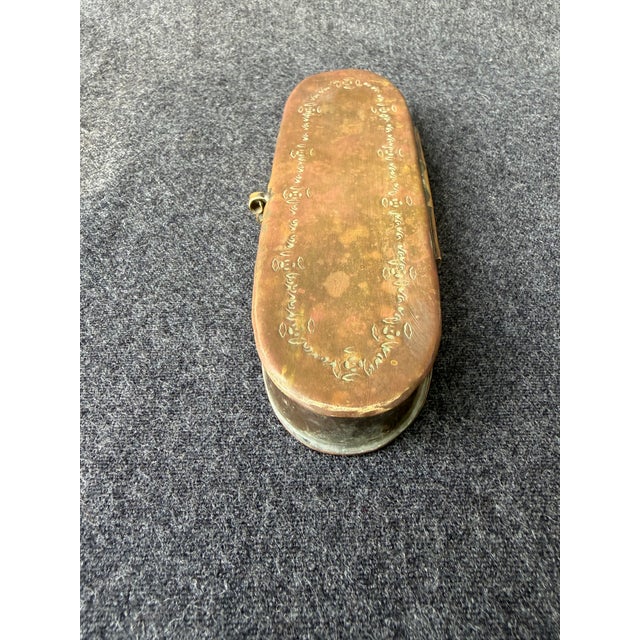 Antique Dutch Copper Tobacco Box For Sale In New York - Image 6 of 18