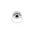 Contemporary 11.55 Carat Black Star & Zircon Halo Statement Ring in 925 Silver Size 7.5 For Sale - Image 3 of 13