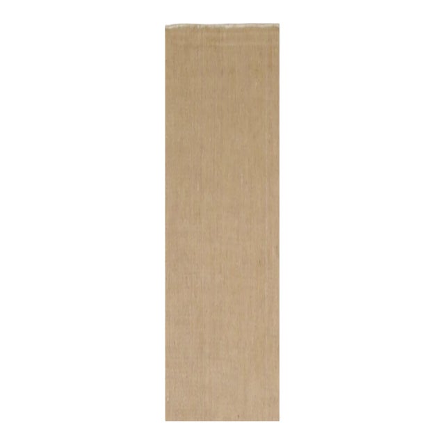 Rug & Kilim’s Modern Textural Extra-Long Runner Rug in Beige-Brown & Cream Tones - 2'7" X 9' For Sale