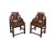 Early 20th Century Pair Antique Chinese Taishi Chairs 2 For Sale - Image 5 of 12
