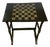 Antique Game Table Chess Checkers With Mother of Pearl Shell Inlay For Sale