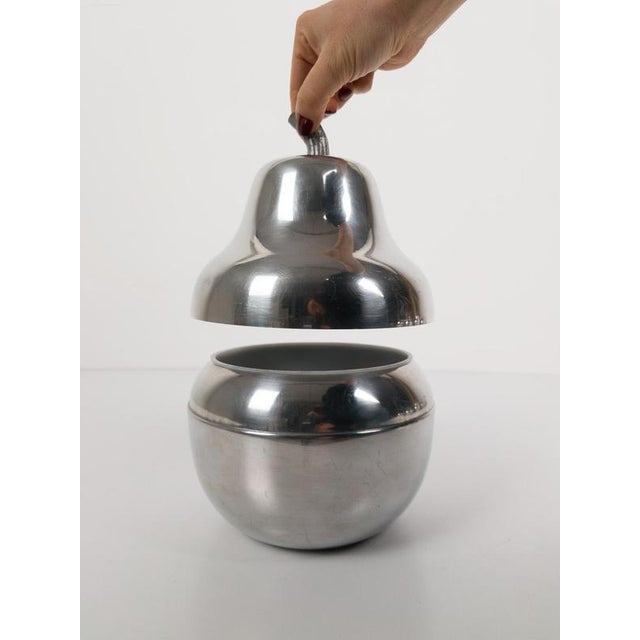 Mid-Century Modern Sculptural Pear-Shaped Ice Bucket, Italy, 1960s For Sale - Image 13 of 16