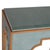 Chelsea House Inc Yangon Raffia Console - Blue For Sale - Image 4 of 5