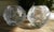Vintage 1970s Kosta Boda Crystal Snowball Candle Holders Set of 2 This is a set of 2 vintage 1970s Kosta Boda Snowball...